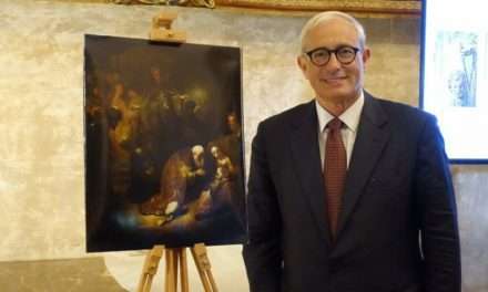 Rembrandt ritrovato a Roma, presentato a Villa Medici da Fondazione Patrimonio Italia